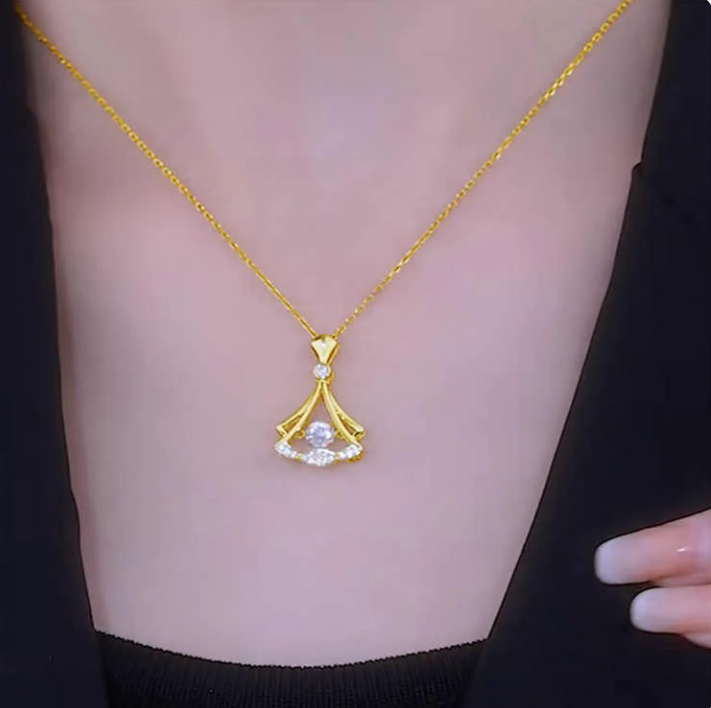 Elegant 24K Gold plated Necklace
