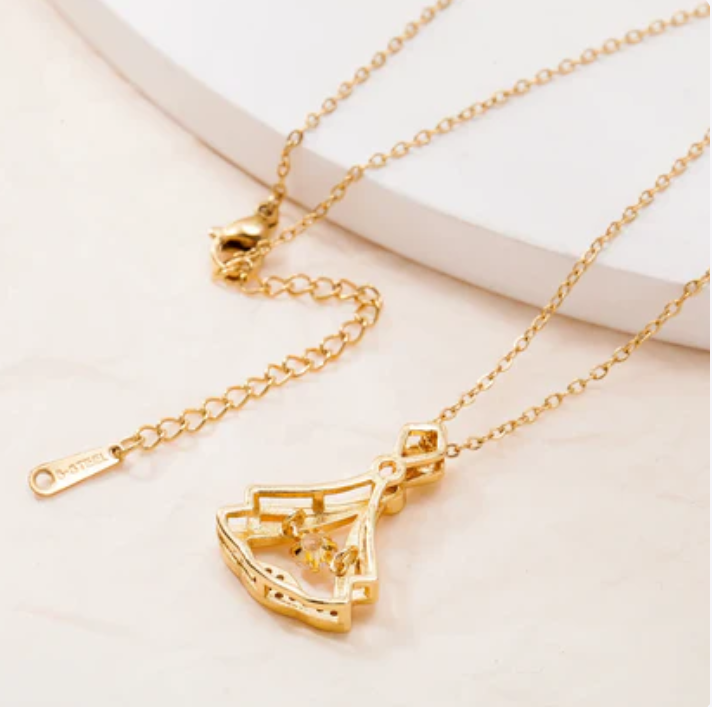 Elegant 24K Gold plated Necklace