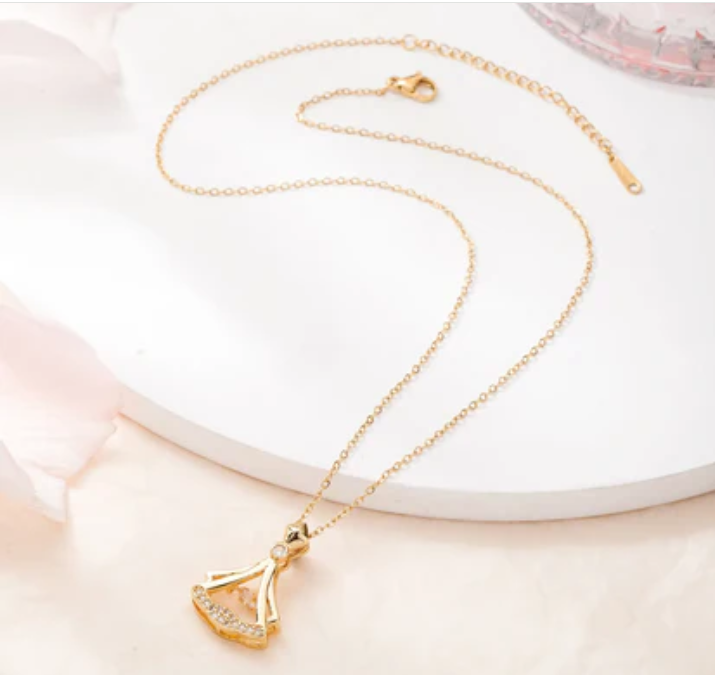 Elegant 24K Gold plated  Necklace